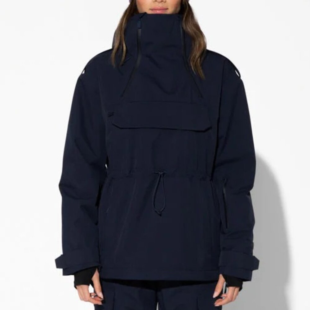 Halfdays NWT Ronne Snowboard Jacket Size S Navy